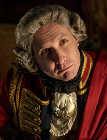 Tim Downie as Governor Tryon, Outlander Starz